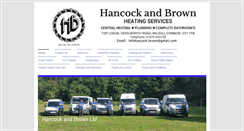 Desktop Screenshot of hancock-brown.co.uk